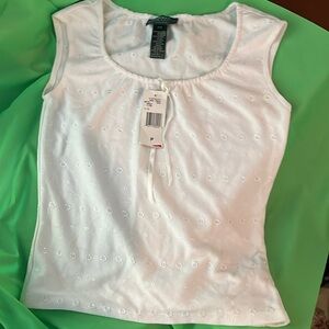 NWT embroidered top